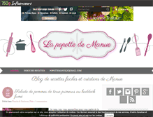 Tablet Screenshot of lapopottedemanue.com